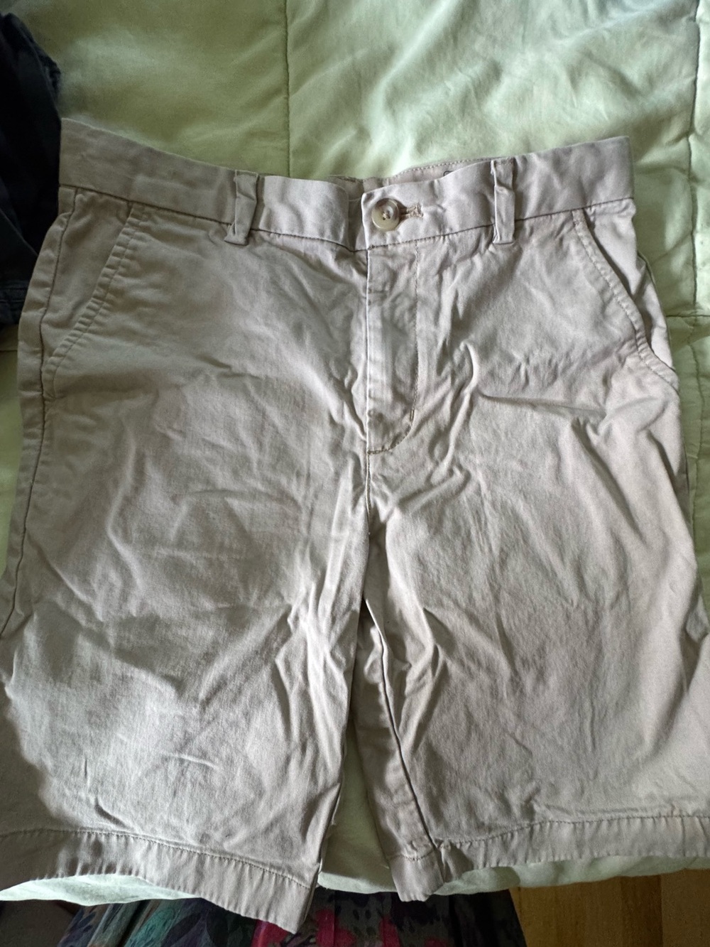 Boys Casual Beige Chino Shorts